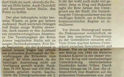 Stalins grausamer Betrug an den Polen