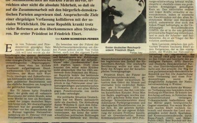 „Eberts Fritze“ – der Sattler im höchsten Staatsamt