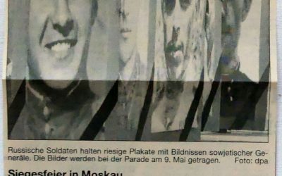 Marschall Kulikow geht verbittert zur Parade