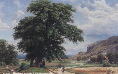 Angehörige der feudalen Dorfgemeinschaft
