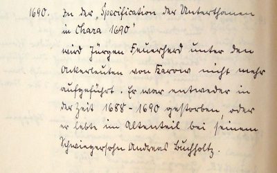 Untertaneneide in Karow