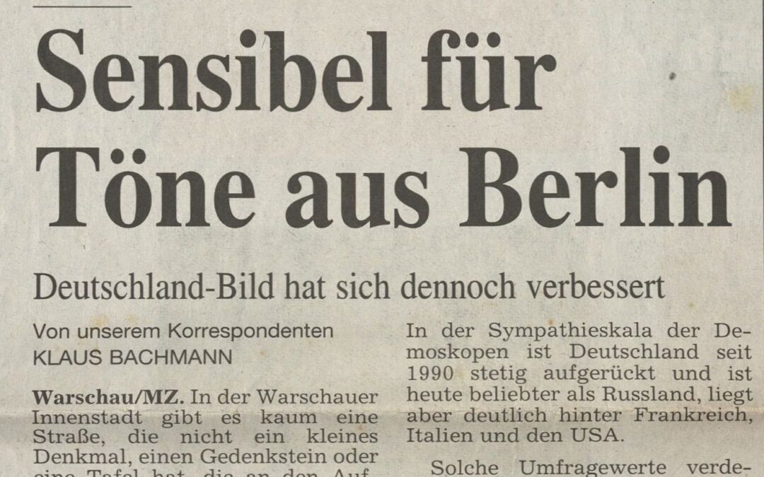 Sensibel für Töne aus Berlin