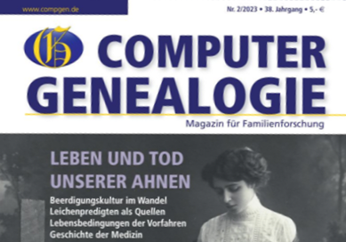 Gelesen in der Computergenealogie 2/2023