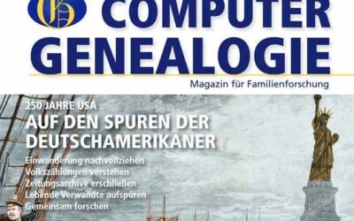 Deutschamerikaner und Auswanderungsforschung – Gelesen in der Computergenealogie 1/2026