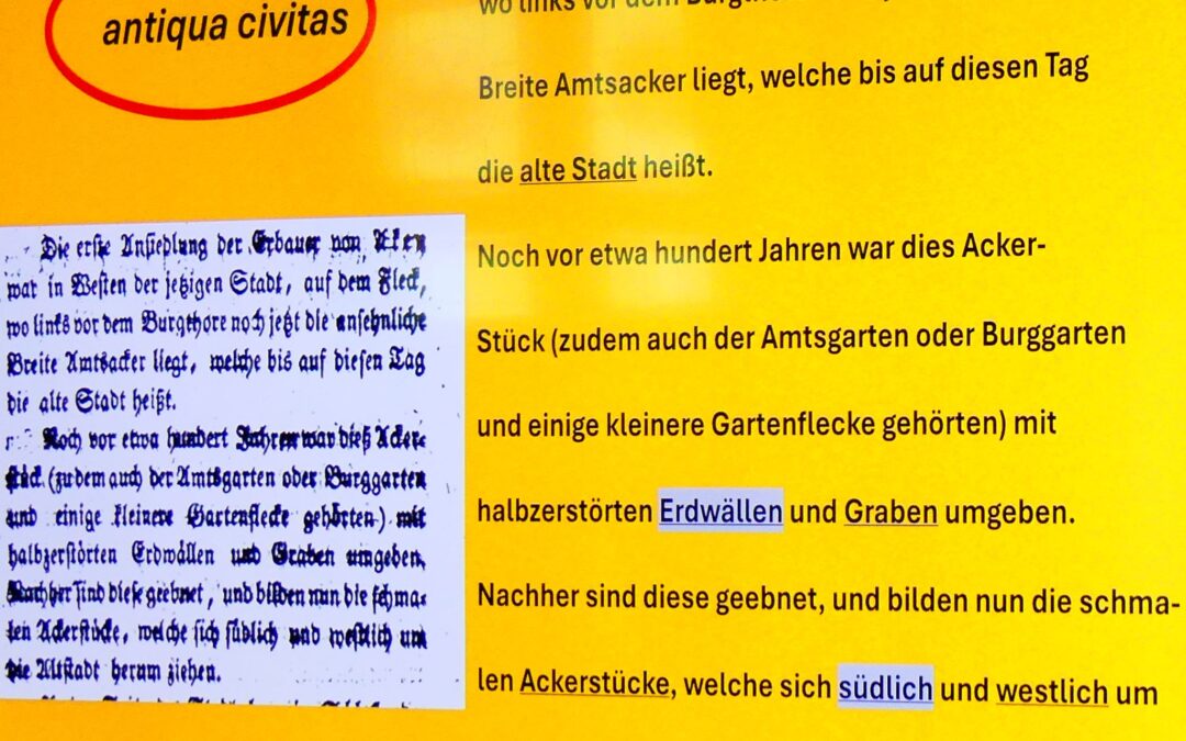 Was alte Steine erzählen – Vortrag zur Geschichte der Akener Stadtmauer